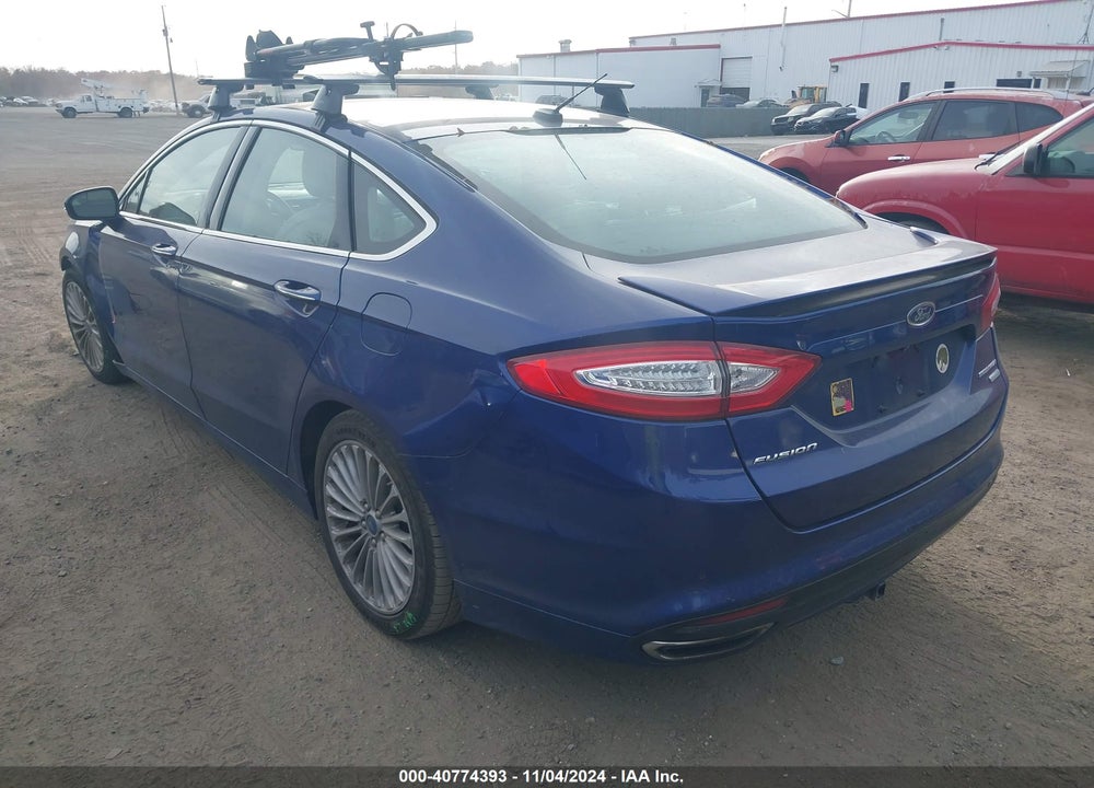 2016 FORD FUSION TITANIUM VIN: 3FA6P0K91GR400165