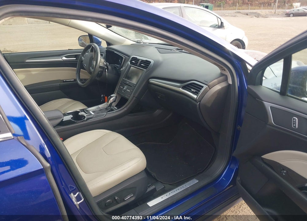 2016 FORD FUSION TITANIUM VIN: 3FA6P0K91GR400165