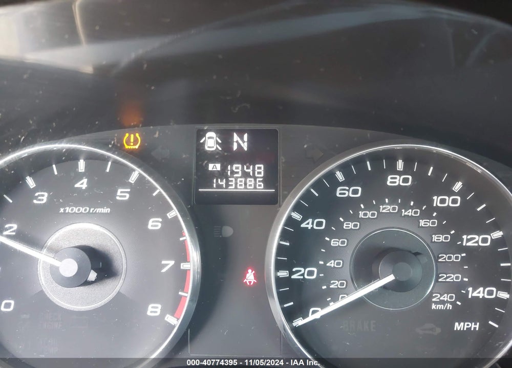 2012 SUBARU LEGACY 2.5I LIMITED VIN: 4S3BMBL61C3038431