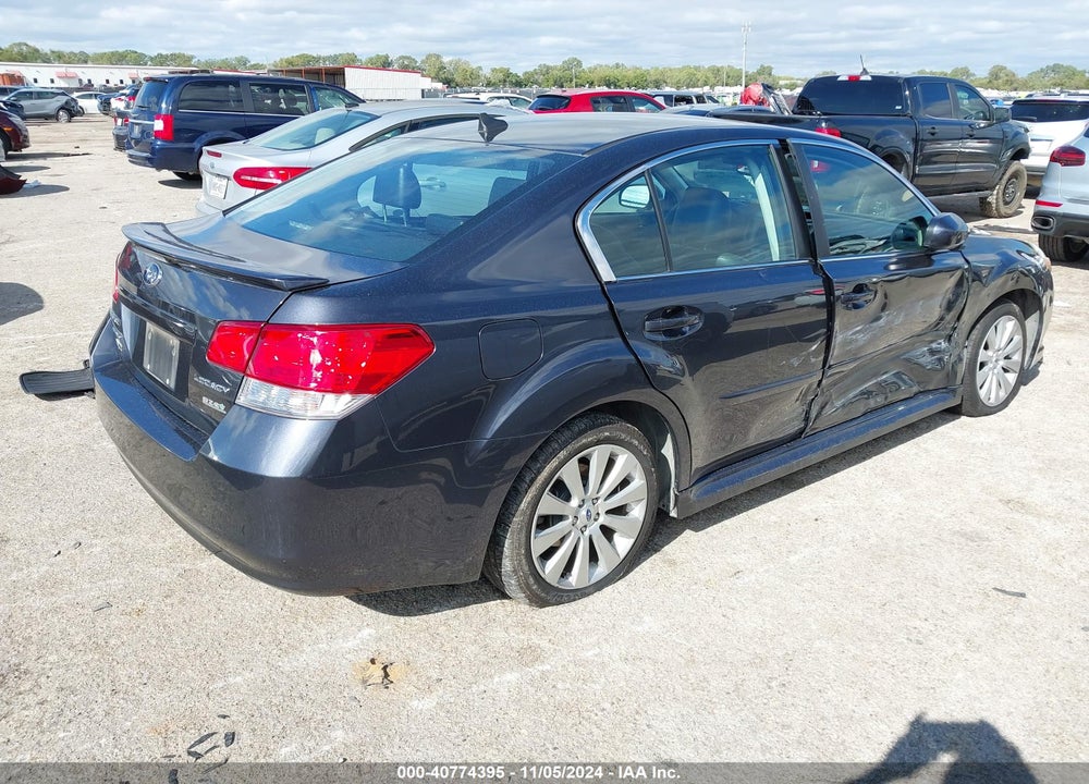 2012 SUBARU LEGACY 2.5I LIMITED VIN: 4S3BMBL61C3038431