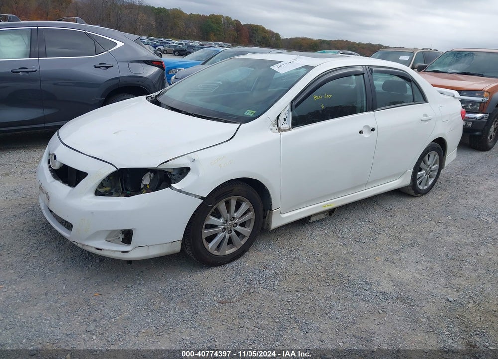 2010 TOYOTA COROLLA S VIN: 2T1BU4EEXAC443840