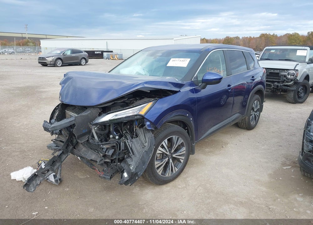 2022 NISSAN ROGUE SV INTELLIGENT AWD VIN: 5N1BT3BB3NC685600