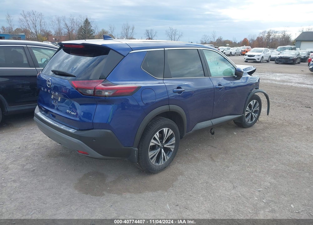 2022 NISSAN ROGUE SV INTELLIGENT AWD VIN: 5N1BT3BB3NC685600