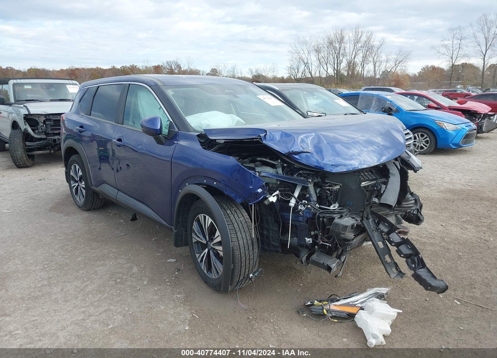 2022 NISSAN ROGUE SV INTELLIGENT AWD VIN: 5N1BT3BB3NC685600