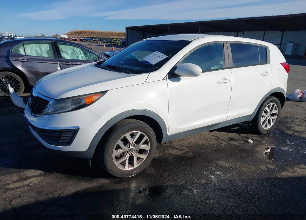 2016 KIA SPORTAGE LX VIN: KNDPB3AC0G7800544