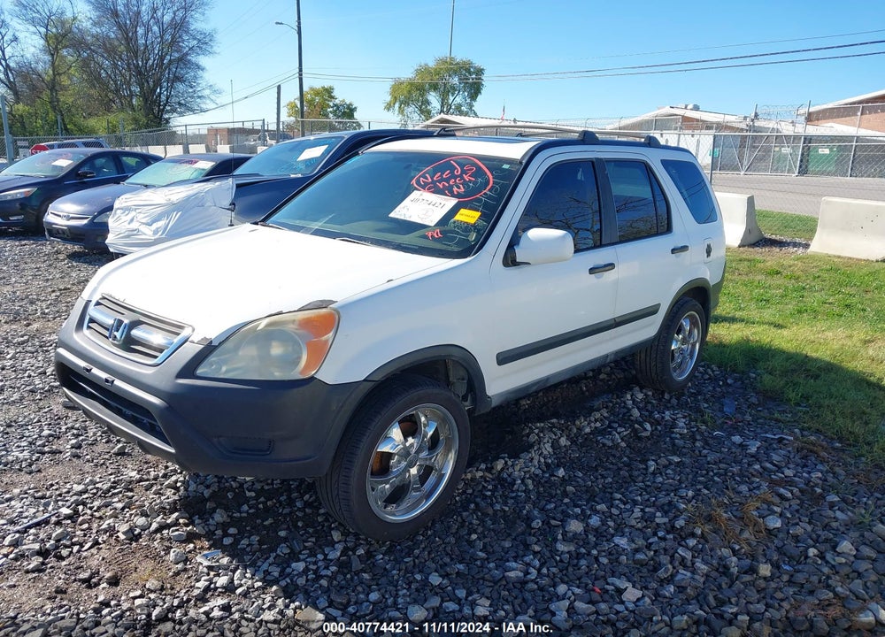 2002 HONDA CR-V EX VIN: JHLRD78822C017868