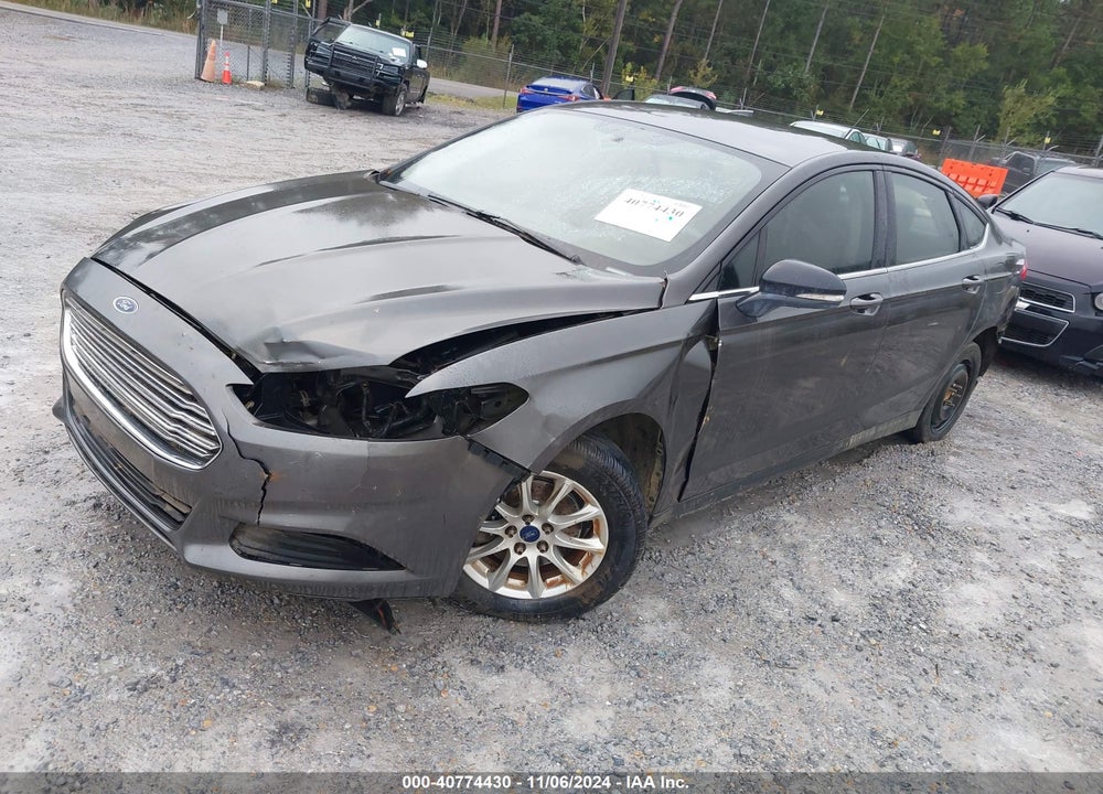 2016 FORD FUSION S VIN: 3FA6P0G72GR109259