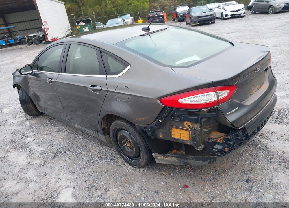 2016 FORD FUSION S VIN: 3FA6P0G72GR109259