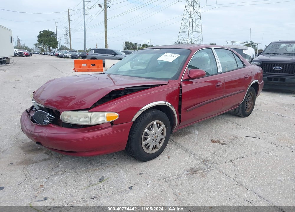 2005 CENTURY BUICK VIN: 2G4WS52J551127860