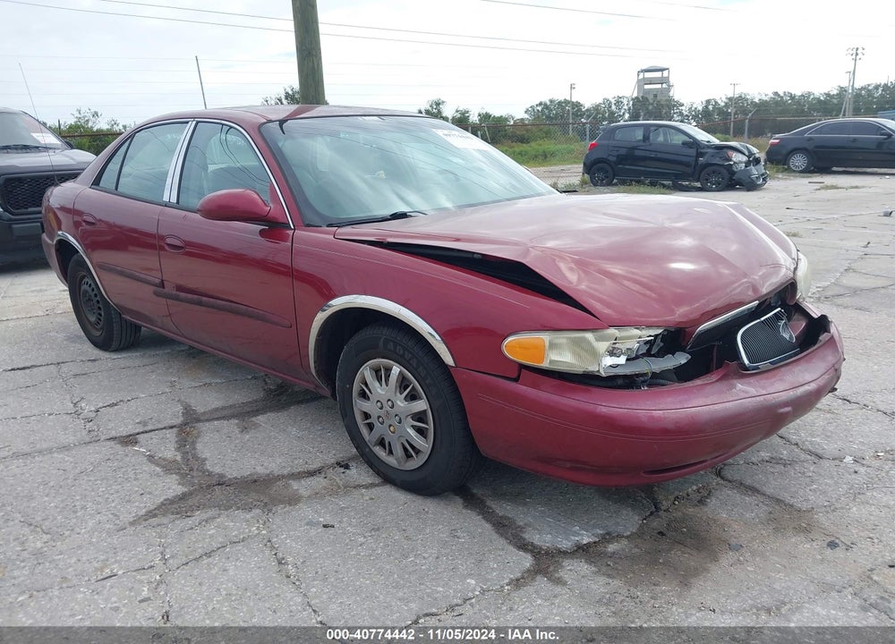 2005 CENTURY BUICK VIN: 2G4WS52J551127860