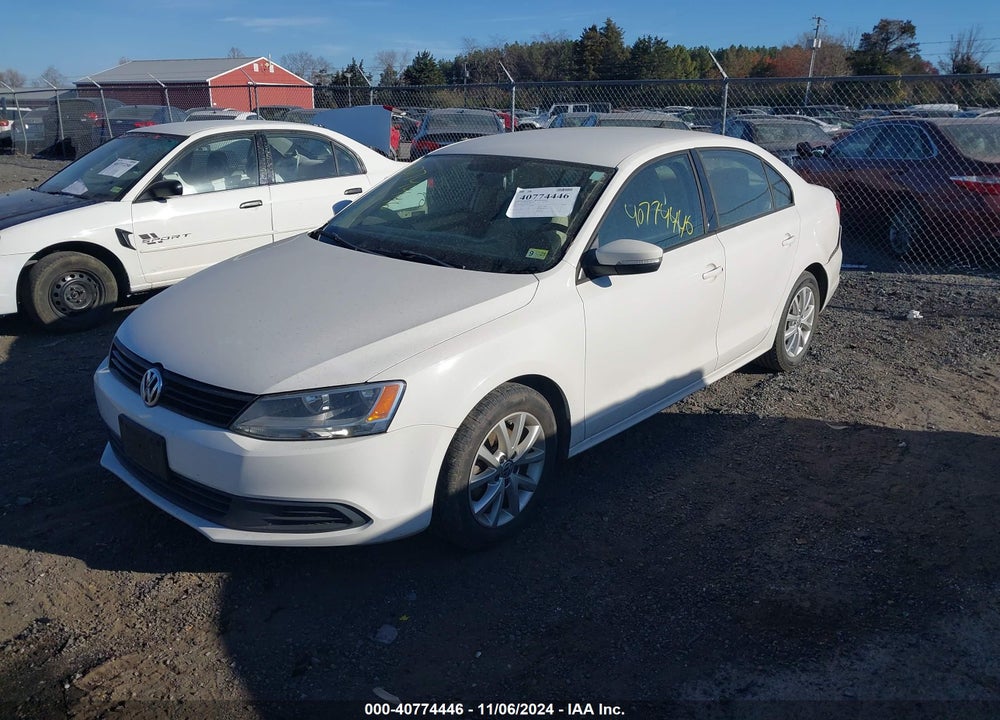 2012 VOLKSWAGEN JETTA 2.5L SE VIN: 3VWBP7AJXCM341375