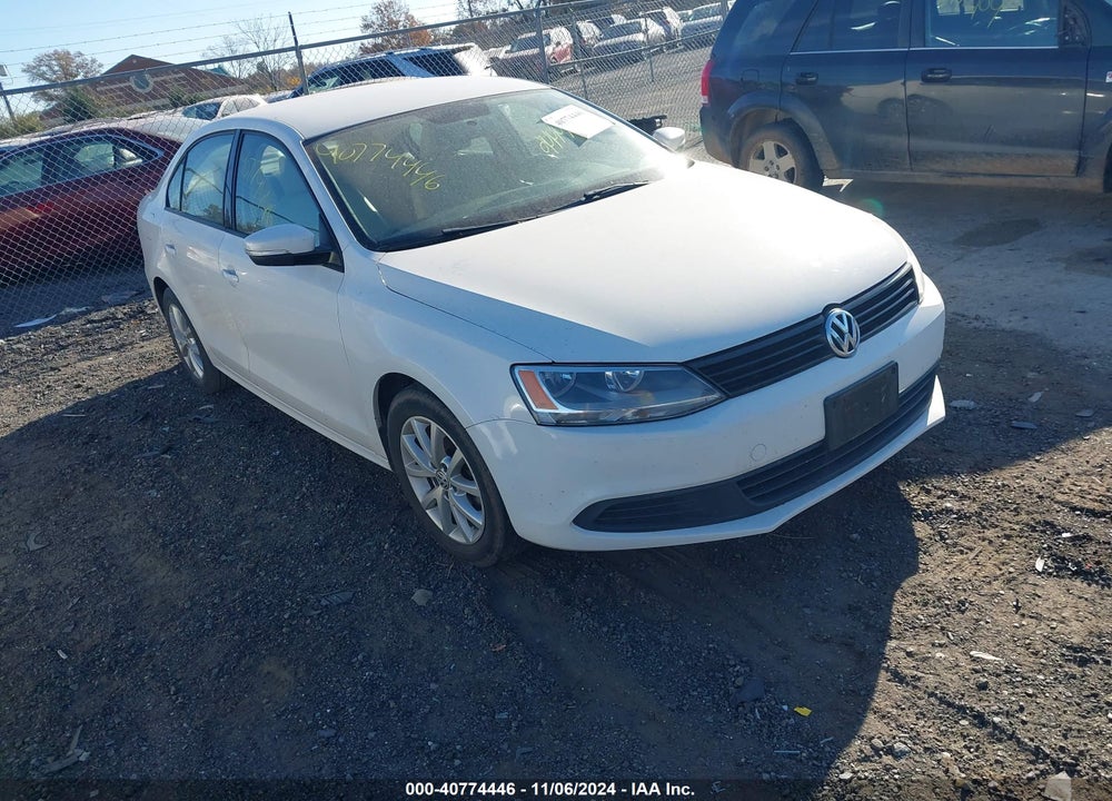 2012 VOLKSWAGEN JETTA 2.5L SE VIN: 3VWBP7AJXCM341375