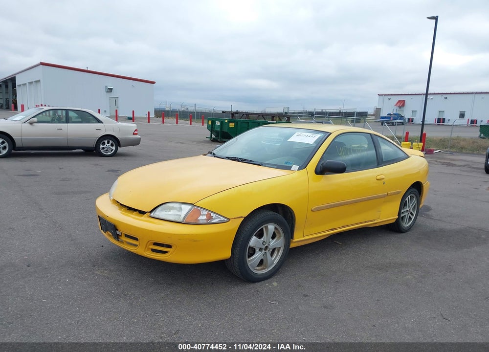 2002 CHEVROLET CAVALIER VIN: 1G1JC124427417612