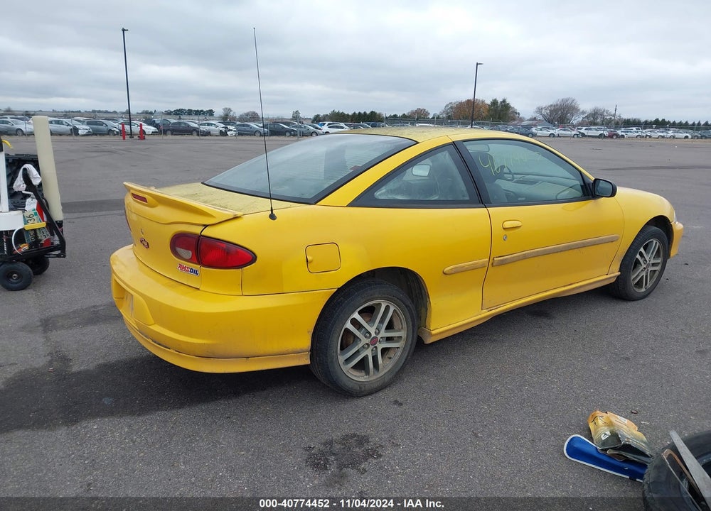 2002 CHEVROLET CAVALIER VIN: 1G1JC124427417612