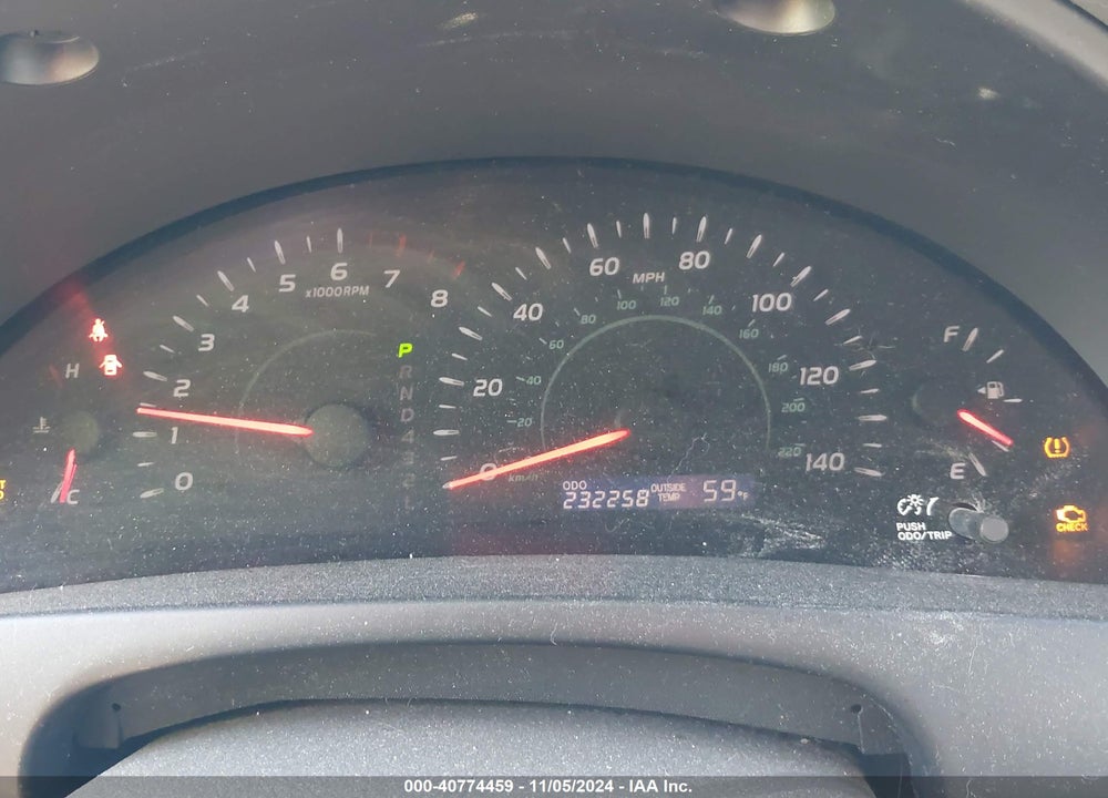 2007 TOYOTA CAMRY LE VIN: 4T1BE46K77U028824