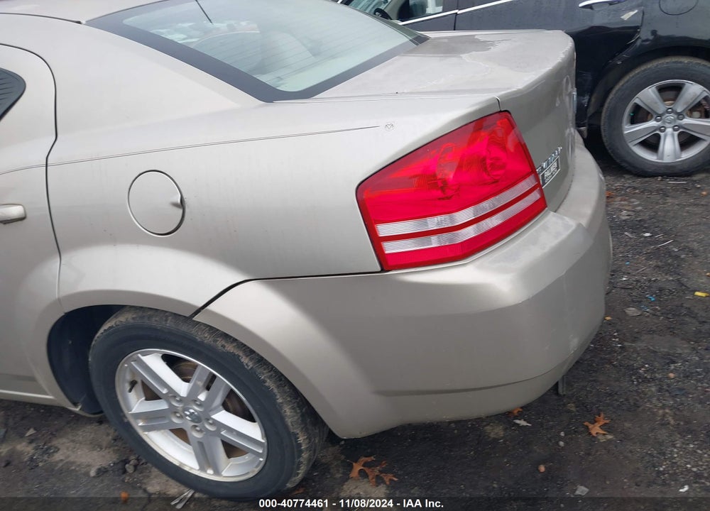 2008 DODGE AVENGER SXT VIN: 1B3LC56K78N222853