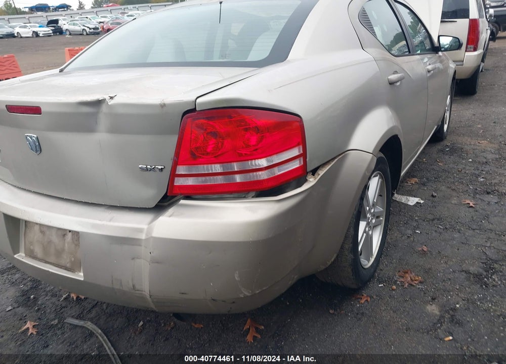 2008 DODGE AVENGER SXT VIN: 1B3LC56K78N222853