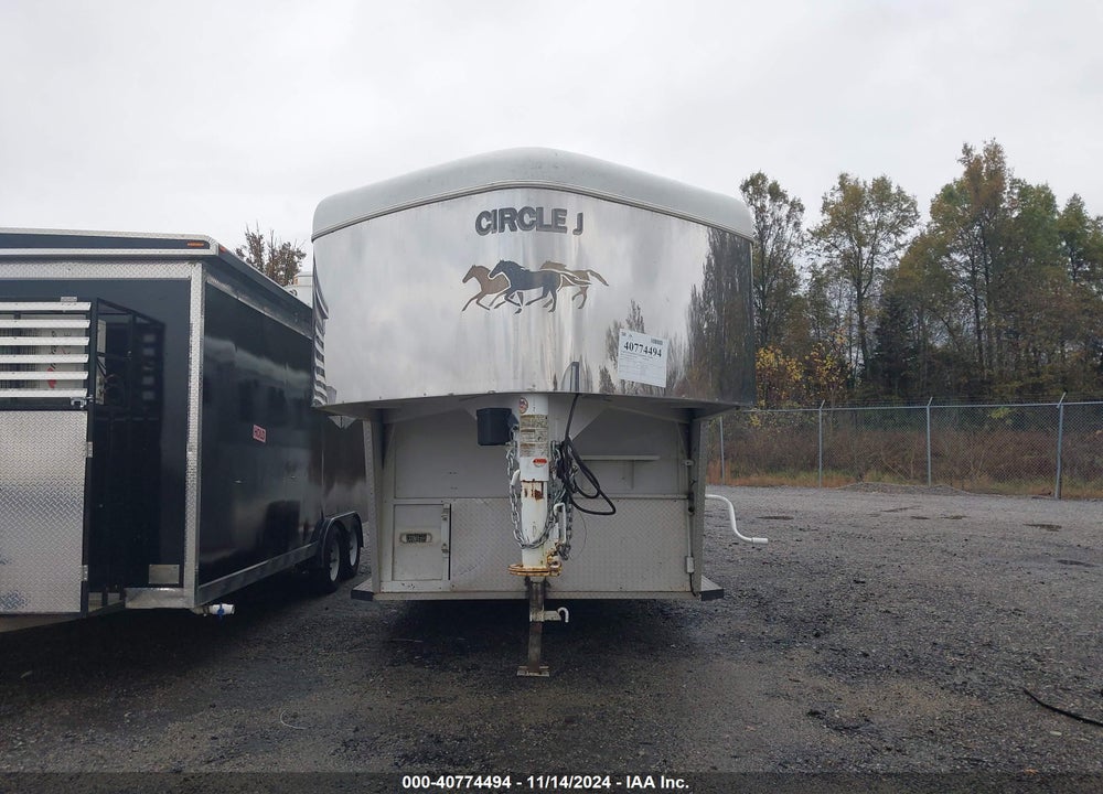 2008 WESTERN TRAILERS CIRCLE J 3 HORSE VIN: 46YHG282781081624