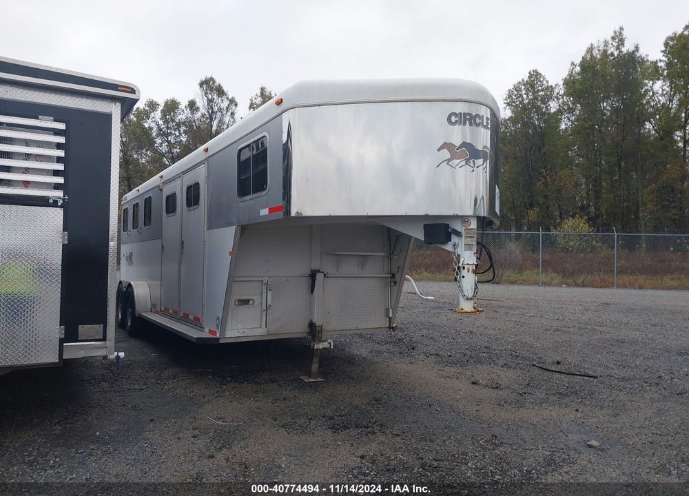 2008 WESTERN TRAILERS CIRCLE J 3 HORSE VIN: 46YHG282781081624