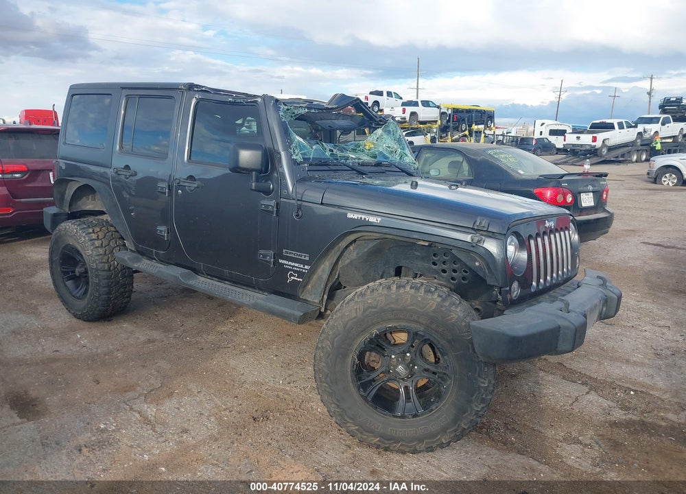 2017 JEEP WRANGLER UNLIMITED SPORT 4X4 VIN: 1C4BJWDG2HL681062