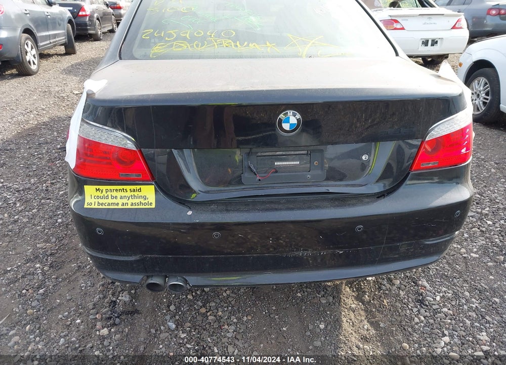 2008 BMW 535XI VIN: WBANV93558CW56513