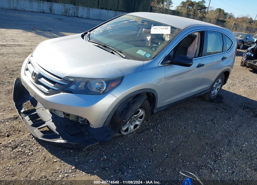 2012 HONDA CR-V LX VIN: 2HKRM4H35CH625034