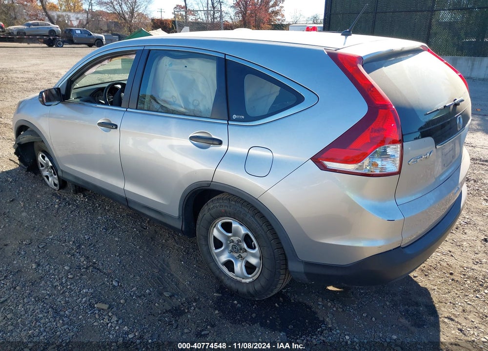 2012 HONDA CR-V LX VIN: 2HKRM4H35CH625034