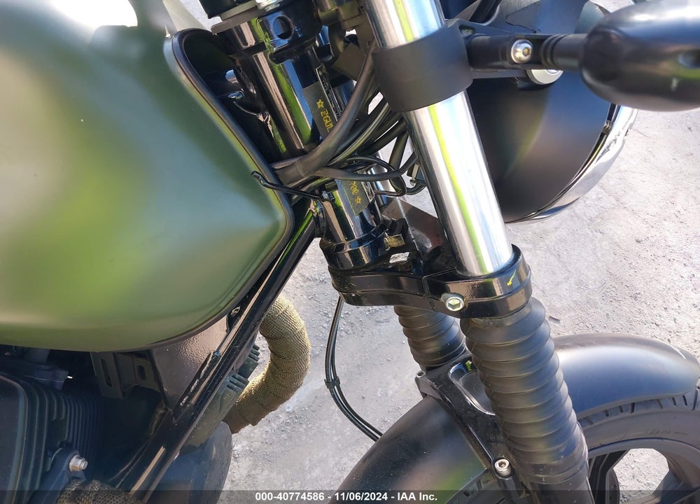 2018 MOTO GUZZI V7 VIN: ZGULDU004JM000700