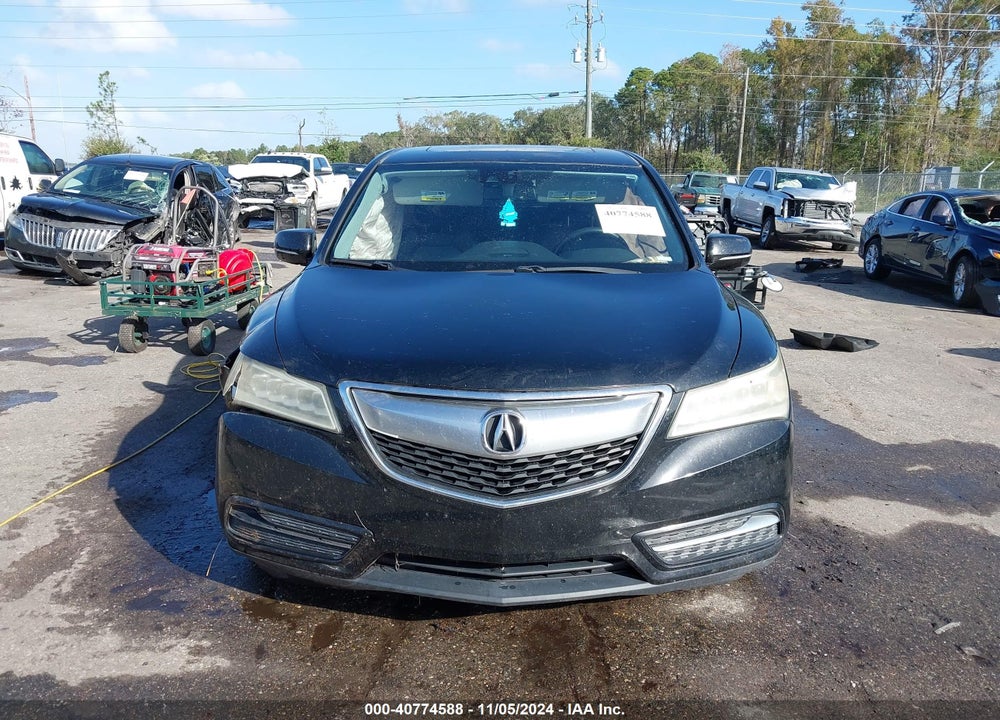 2014 ACURA MDX TECHNOLOGY PACKAGE VIN: 5FRYD3H45EB020493