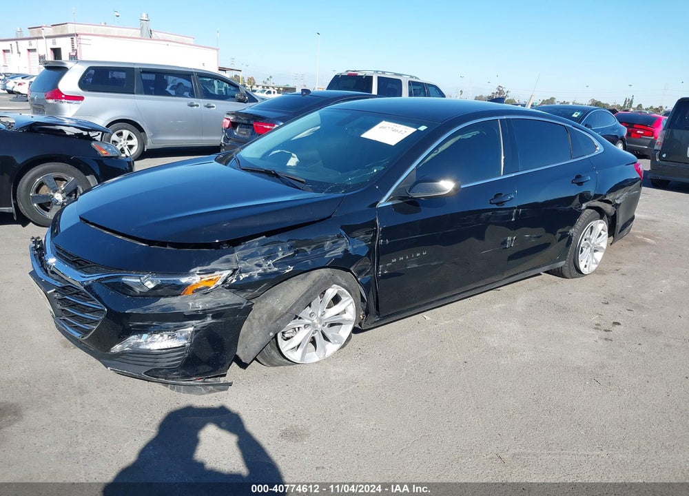 2022 CHEVROLET MALIBU FWD LT VIN: 1G1ZD5ST3NF195752
