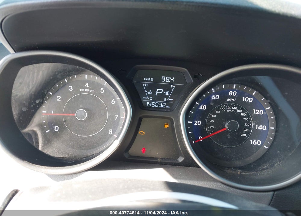2014 HYUNDAI ELANTRA SE VIN: 5NPDH4AE5EH465251