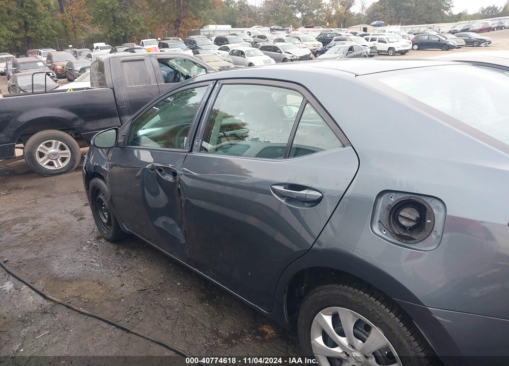 2015 TOYOTA COROLLA LE VIN: 2T1BURHE6FC435377