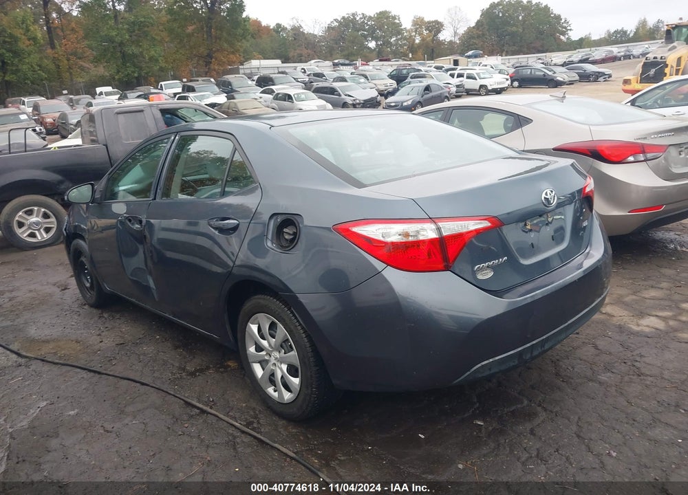 2015 TOYOTA COROLLA LE VIN: 2T1BURHE6FC435377