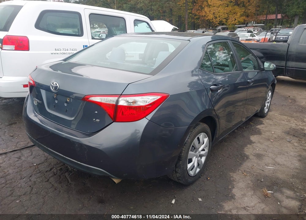 2015 TOYOTA COROLLA LE VIN: 2T1BURHE6FC435377