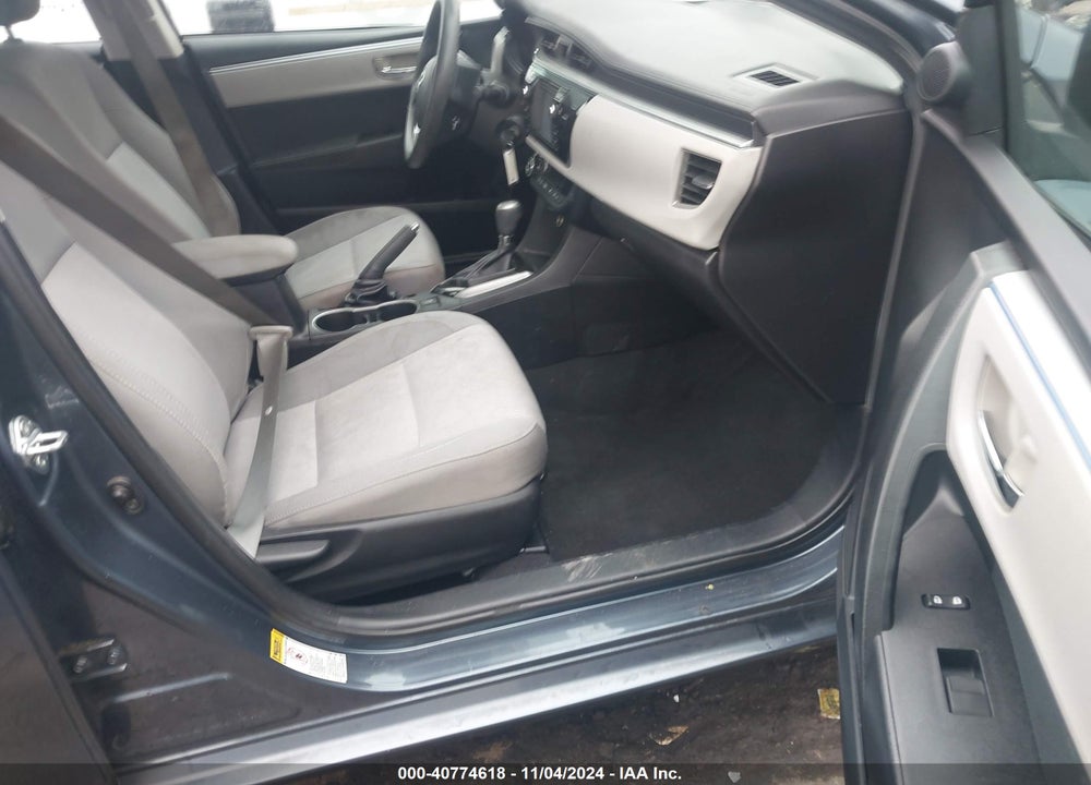 2015 TOYOTA COROLLA LE VIN: 2T1BURHE6FC435377