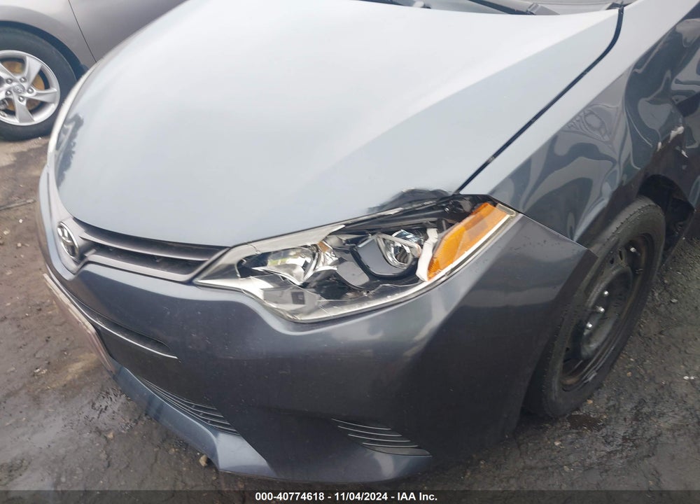 2015 TOYOTA COROLLA LE VIN: 2T1BURHE6FC435377