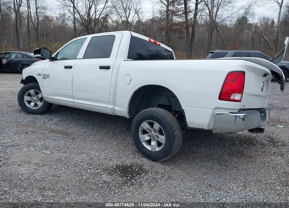 2019 RAM 1500 CLASSIC TRADESMAN 4X4 5'7 BOX VIN: 1C6RR7KT1KS619394