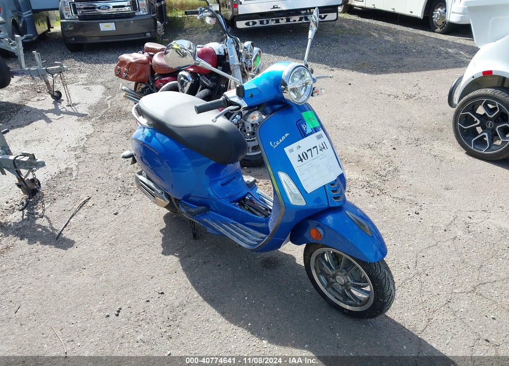 2022 VESPA PRIMAVERA/SPRINT 150 VIN: ZAPM818G0N5906630