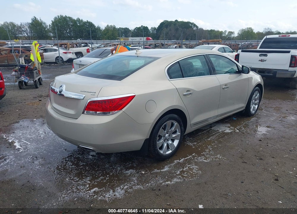 2011 BUICK LACROSSE CXS VIN: 1G4GE5GD8BF191054
