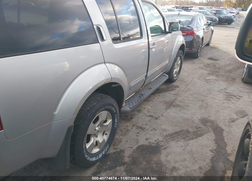 2006 NISSAN PATHFINDER SE VIN: 5N1AR18W56C655153