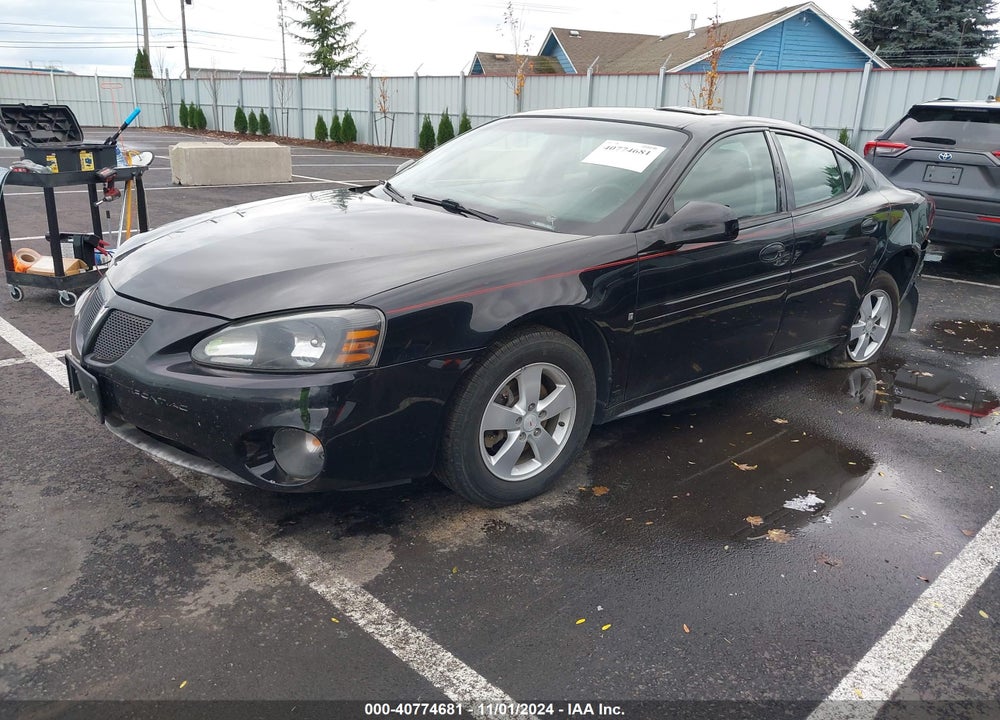 2008 PONTIAC GRAND PRIX VIN: 2G2WP552X81135150