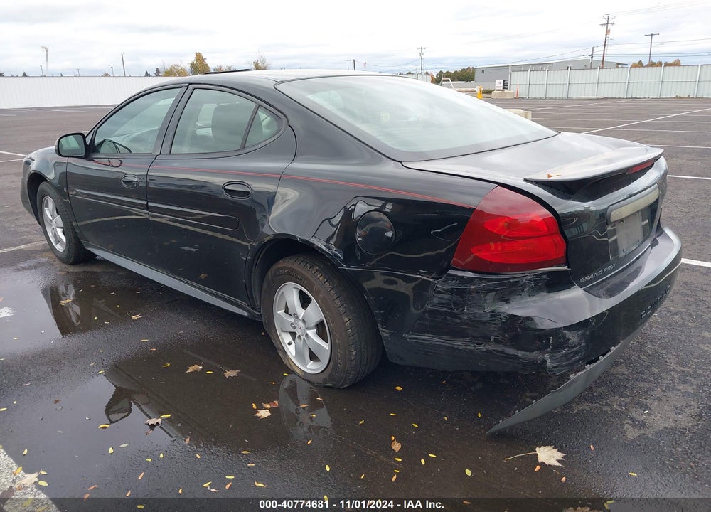 2008 PONTIAC GRAND PRIX VIN: 2G2WP552X81135150