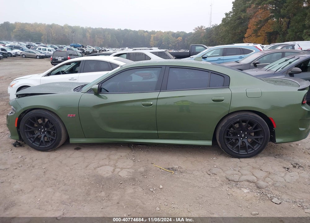 2019 DODGE CHARGER SCAT PACK RWD VIN: 2C3CDXGJ4KH678357