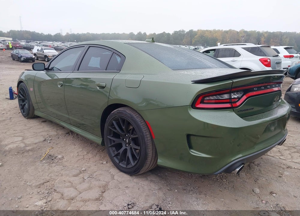 2019 DODGE CHARGER SCAT PACK RWD VIN: 2C3CDXGJ4KH678357