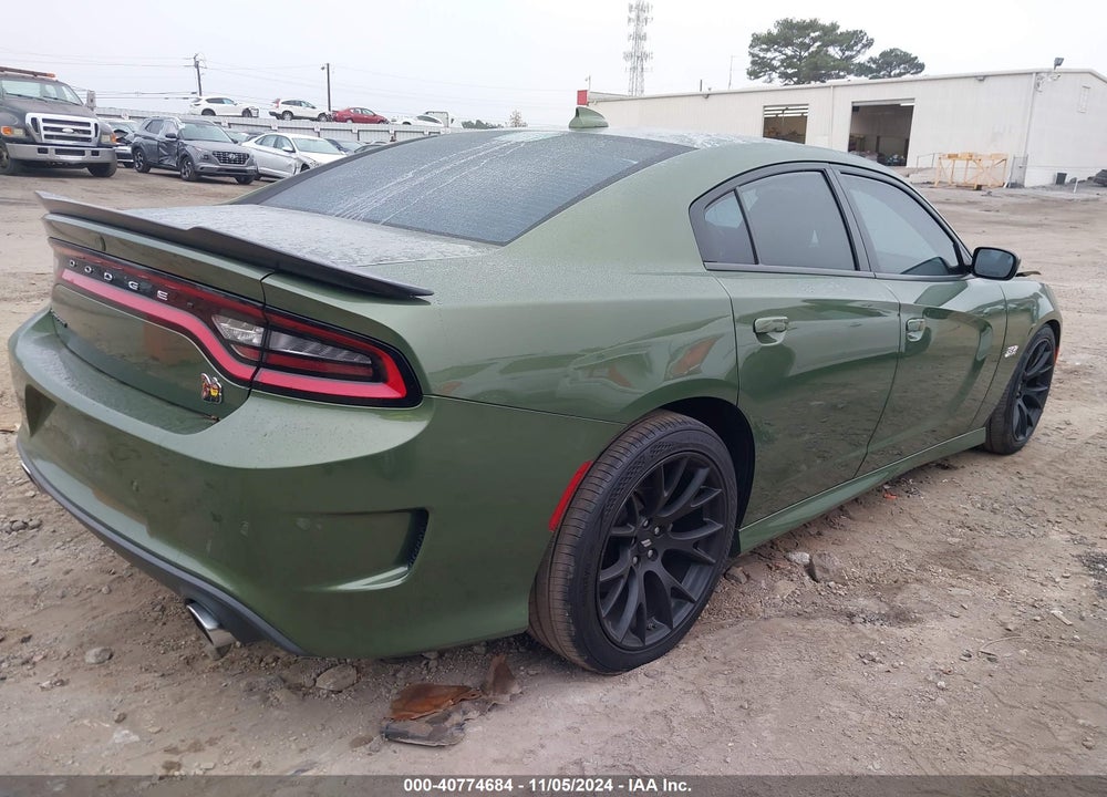 2019 DODGE CHARGER SCAT PACK RWD VIN: 2C3CDXGJ4KH678357