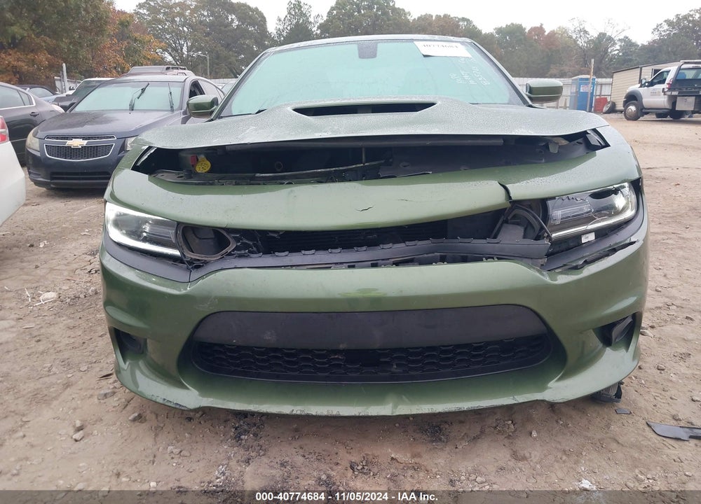 2019 DODGE CHARGER SCAT PACK RWD VIN: 2C3CDXGJ4KH678357