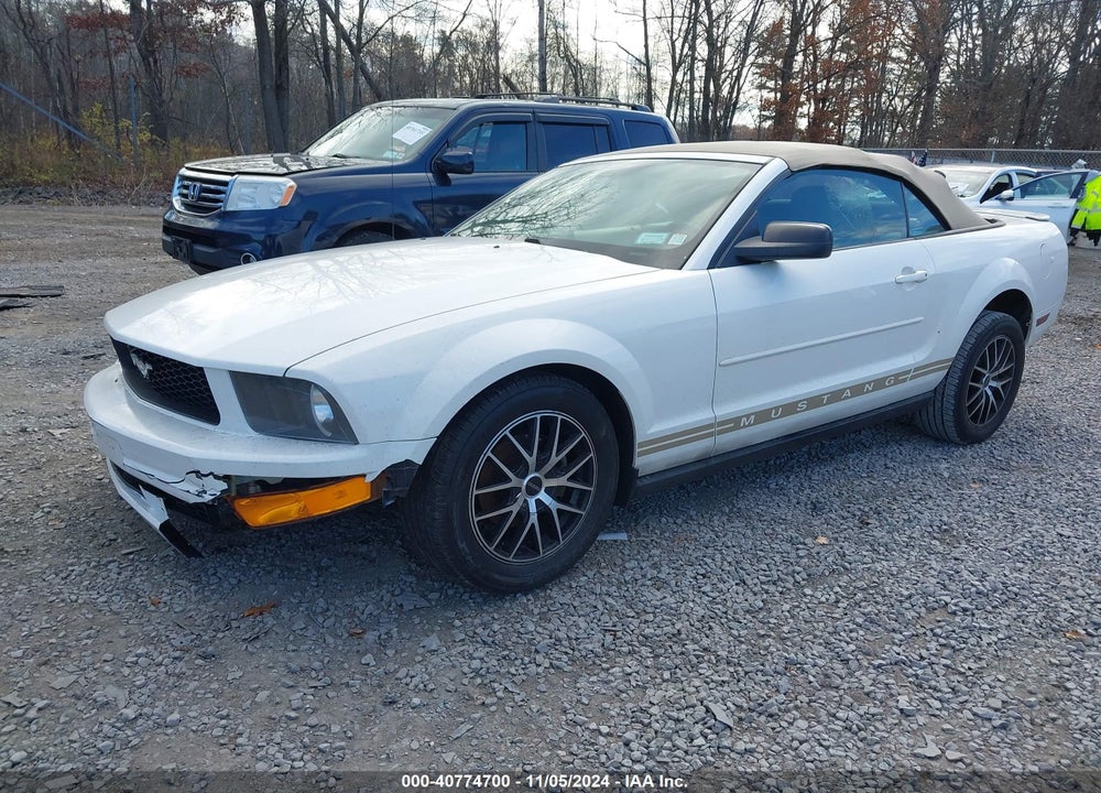 2008 FORD MUSTANG V6 DELUXE/V6 PREMIUM VIN: 1ZVHT84N285193990