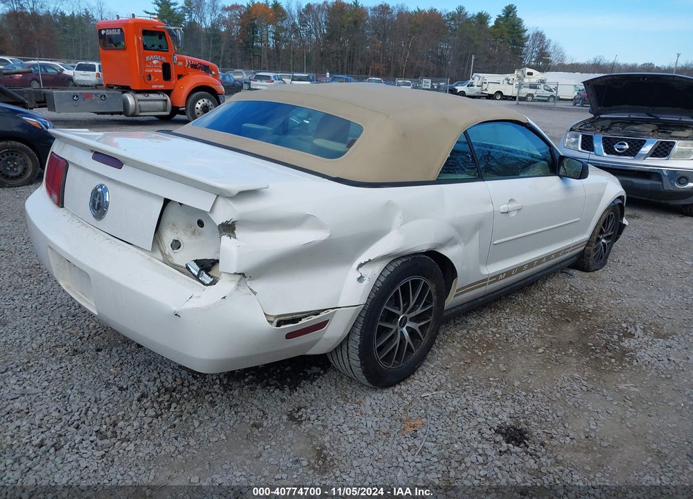 2008 FORD MUSTANG V6 DELUXE/V6 PREMIUM VIN: 1ZVHT84N285193990