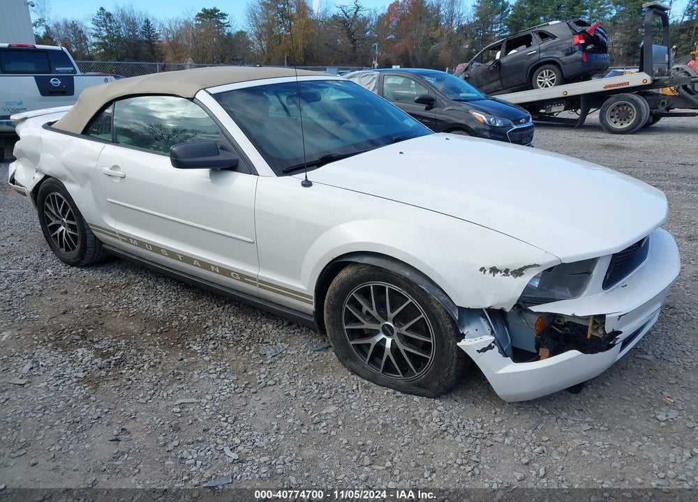 2008 FORD MUSTANG V6 DELUXE/V6 PREMIUM VIN: 1ZVHT84N285193990