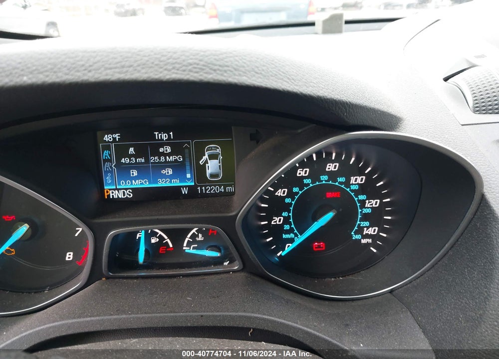2015 FORD ESCAPE SE VIN: 1FMCU9GX9FUC40976
